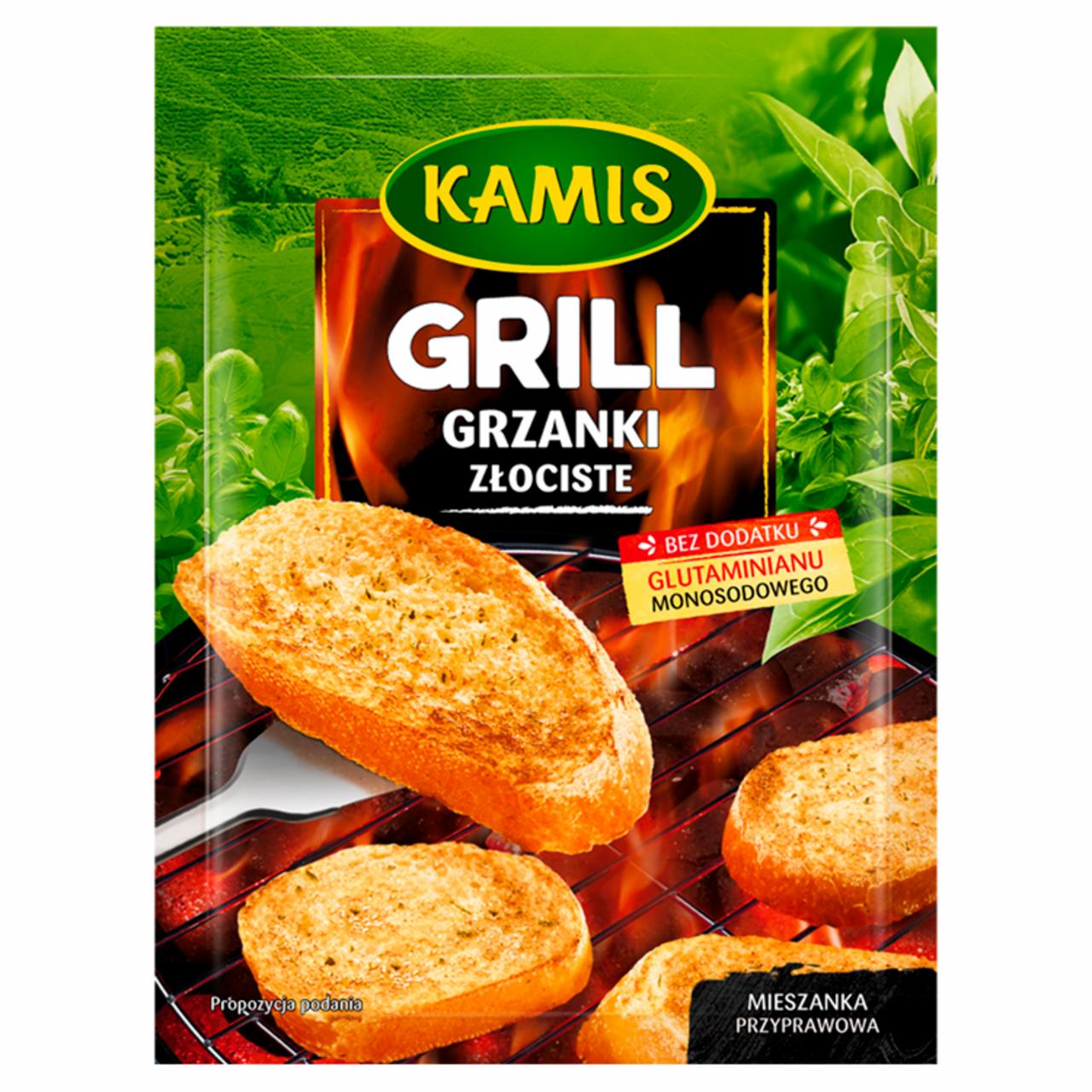 Zdjęcia - Kamis Grill Grzanki złociste Mieszanka przyprawowa 15 g