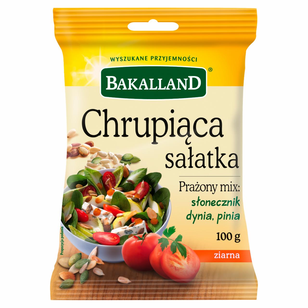 Zdjęcia - Bakalland Chrupiąca sałatka mix słonecznik dynia pinia 100 g