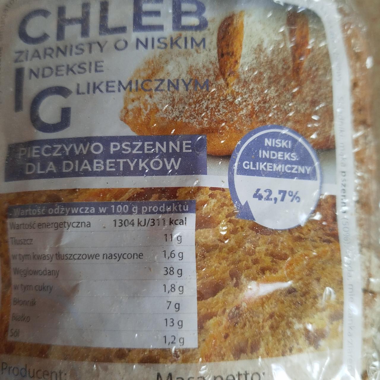 Zdjęcia - Chleb ziarnisty o niskim indeksie glikemicznym Piekarnia tradycyjna