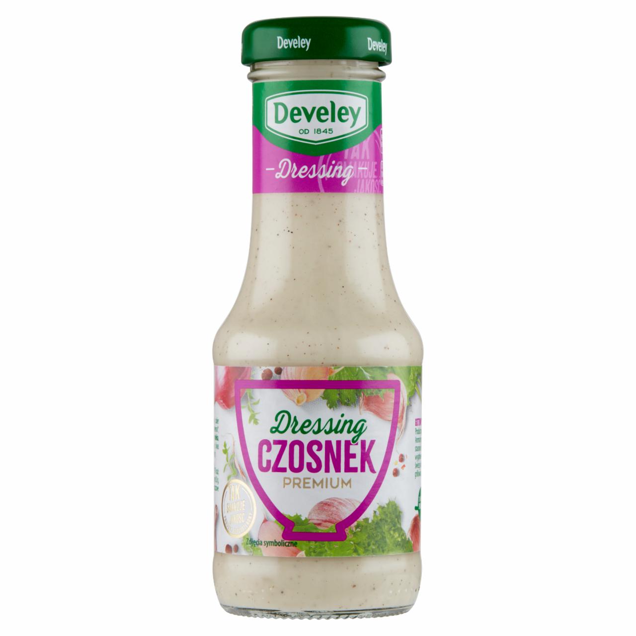 Zdjęcia - Develey Premium Dressing czosnek 200 ml