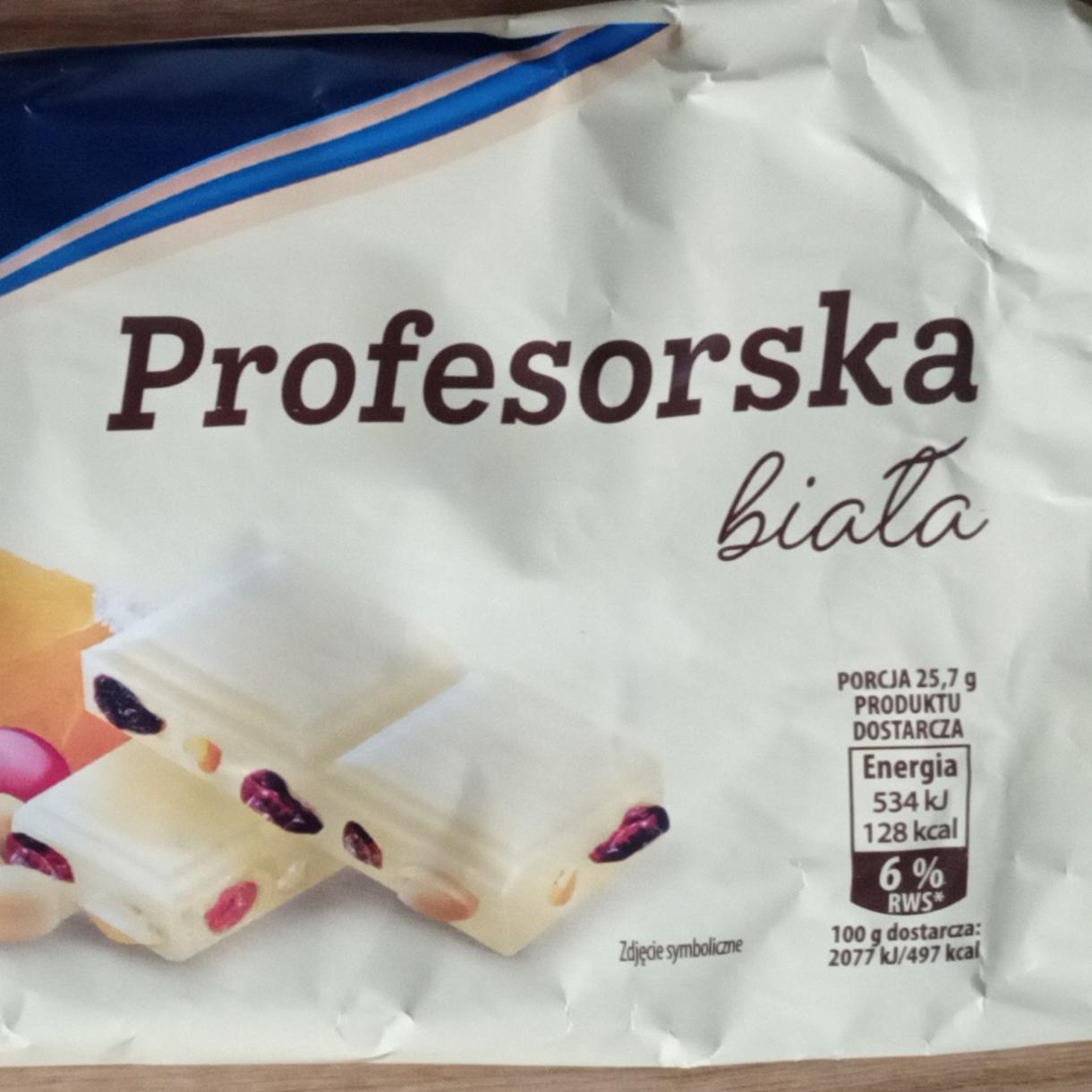 Zdjęcia - Czekolada biała profesorska magnetic