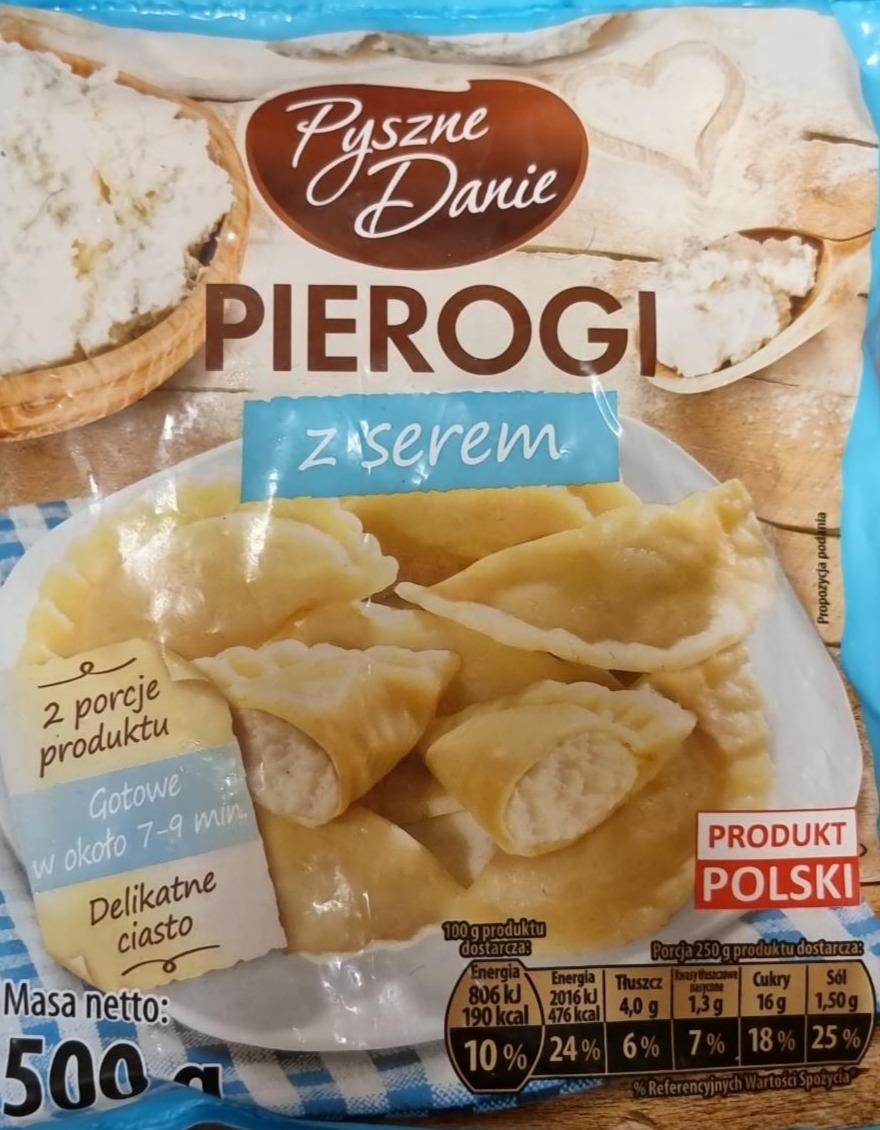 Zdjęcia - Pierogi z serem Pyszne danie