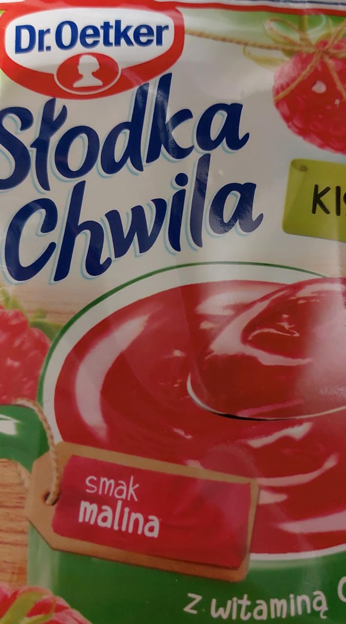 Zdjęcia - Słodka chwila kisiel smak malina Dr.Oetker