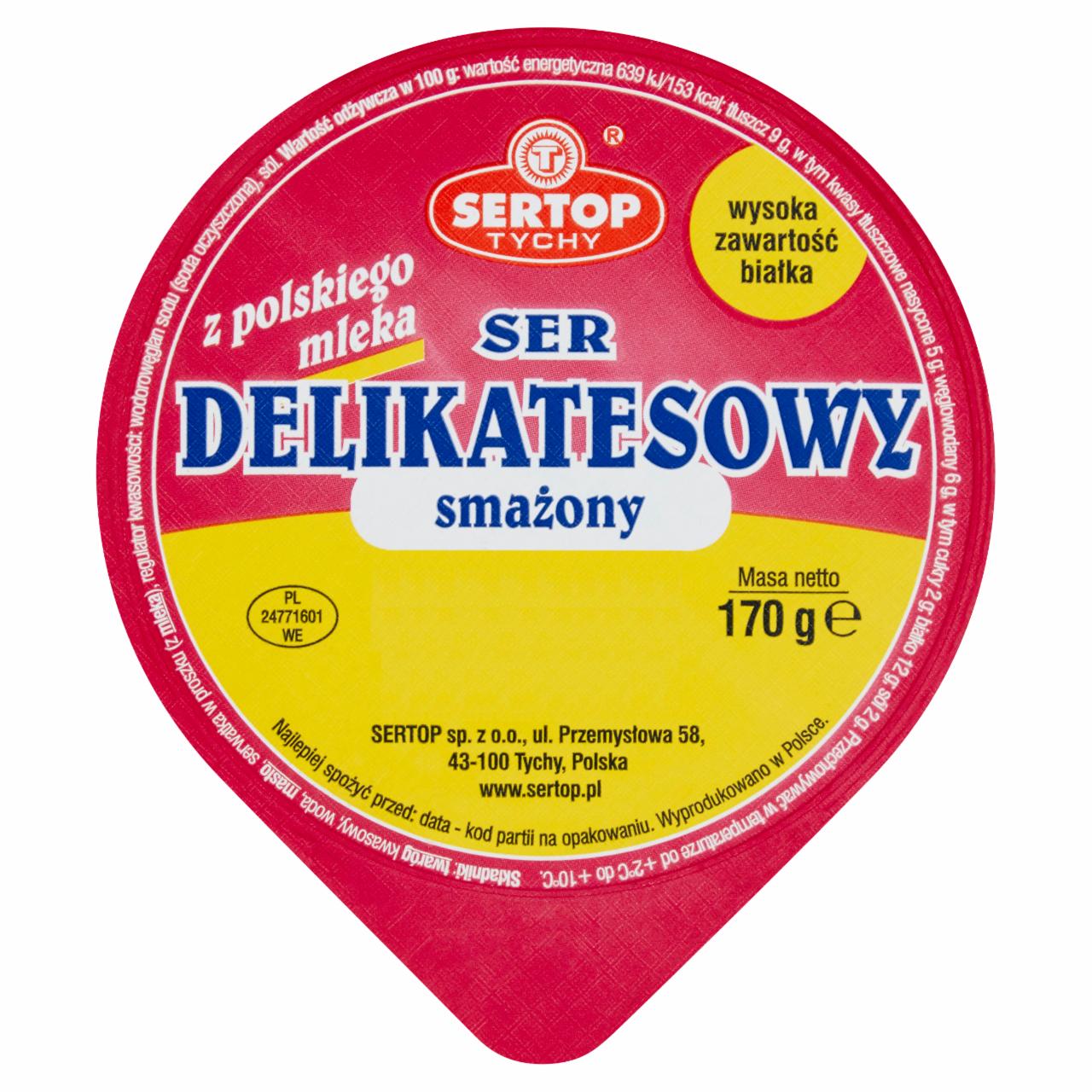 Zdjęcia - Ser delikatesowy smażony Sertop Tychy