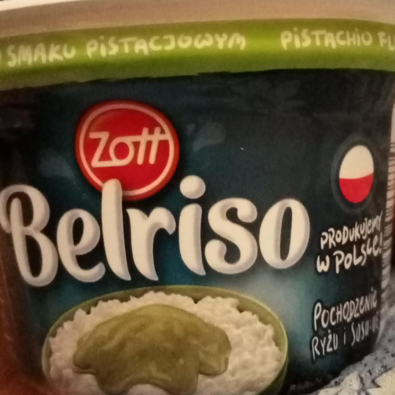 Zdjęcia - Belriso o smaku pistacjowym Zott