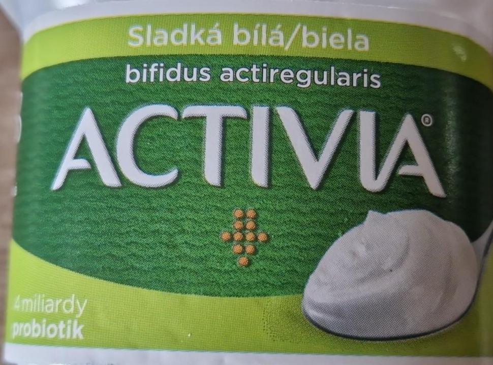 Zdjęcia - Activia sladká bílá Danone