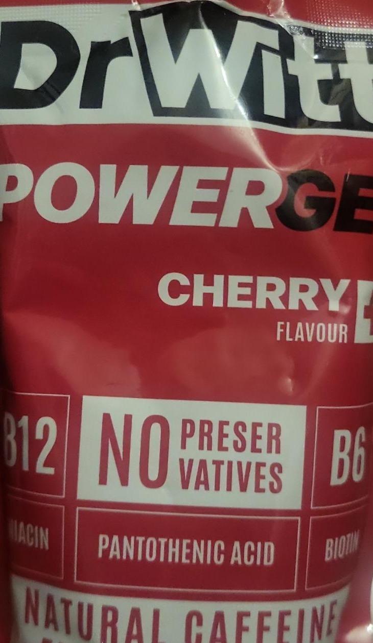 Zdjęcia - Power gel cherry flavour DrWitt