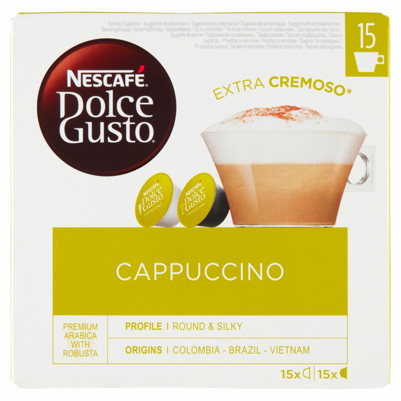 Zdjęcia - Dolce gusto cappuccino kapsułki Nescafé