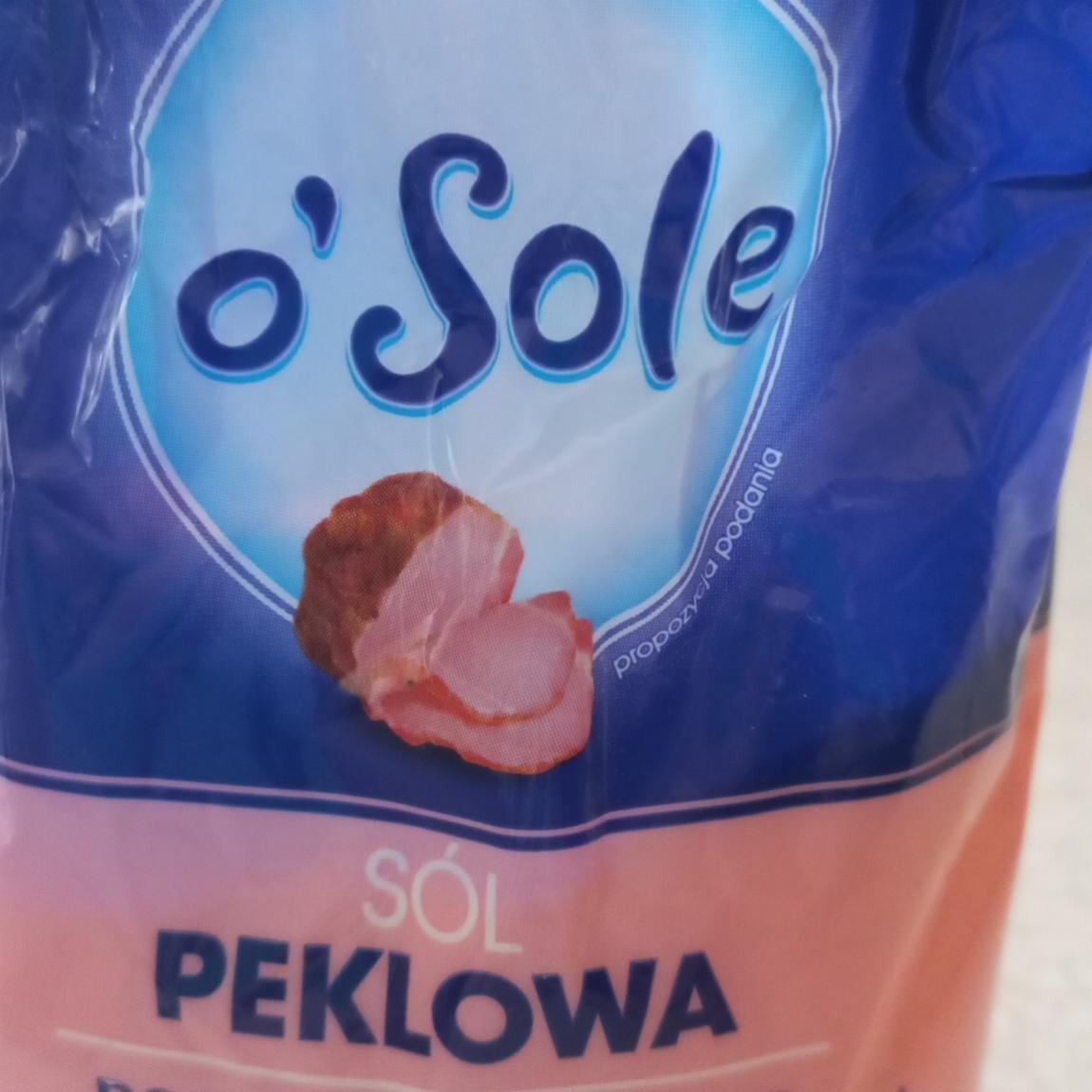 Zdjęcia - Sól peklowa o'Sole