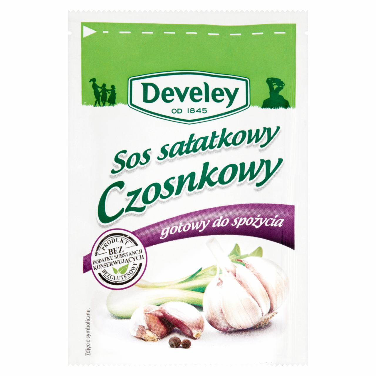 Zdjęcia - Develey Sos Sałatkowy Czosnkowy 40 ml