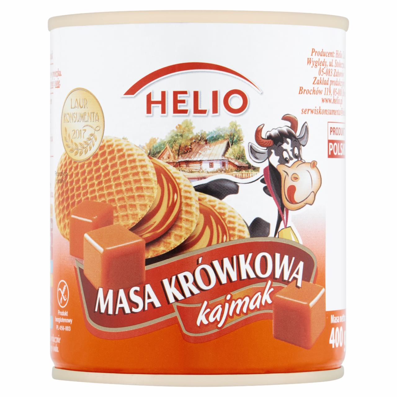 Zdjęcia - Masa krówkowa kajmak Helio