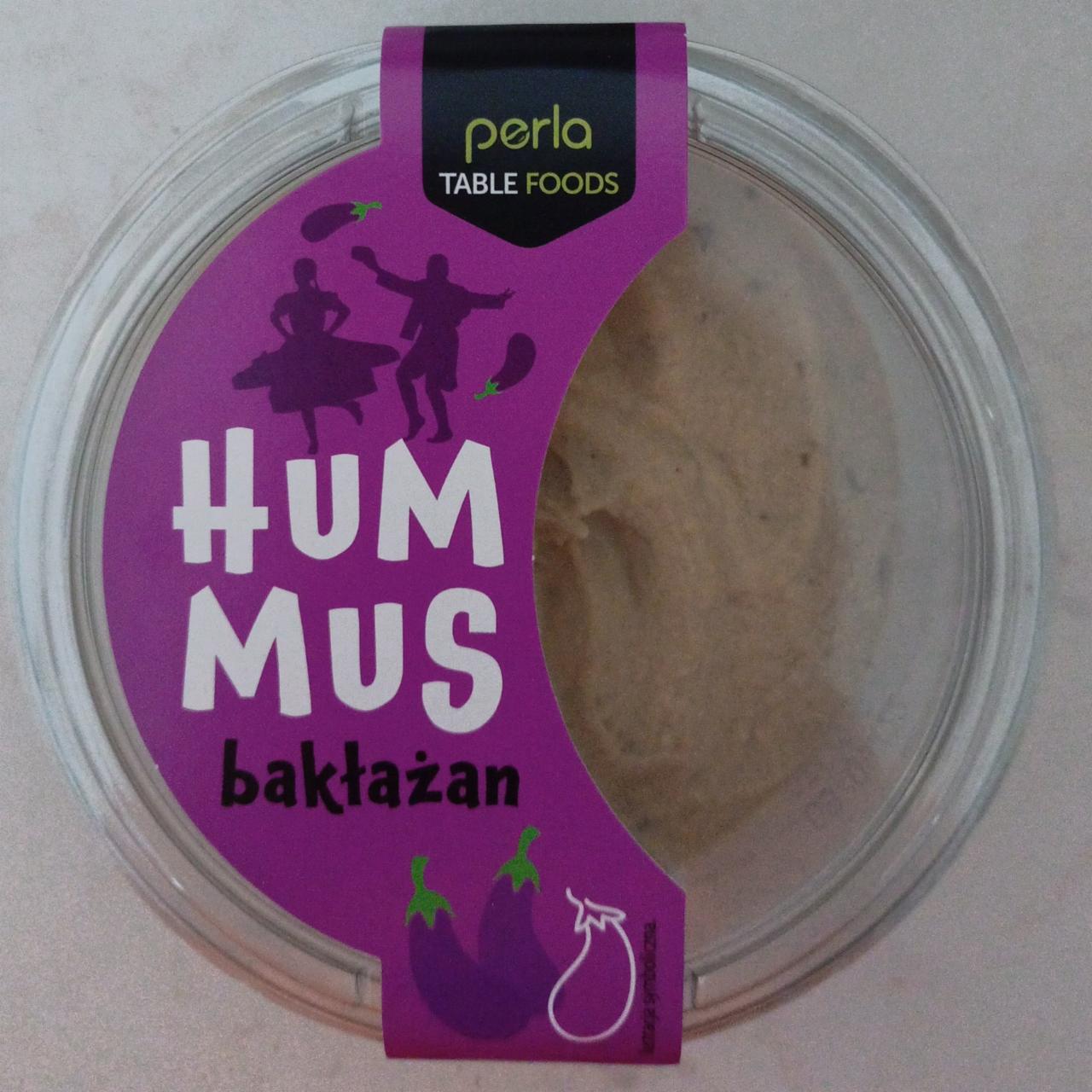 Zdjęcia - hummus bakłażan perla