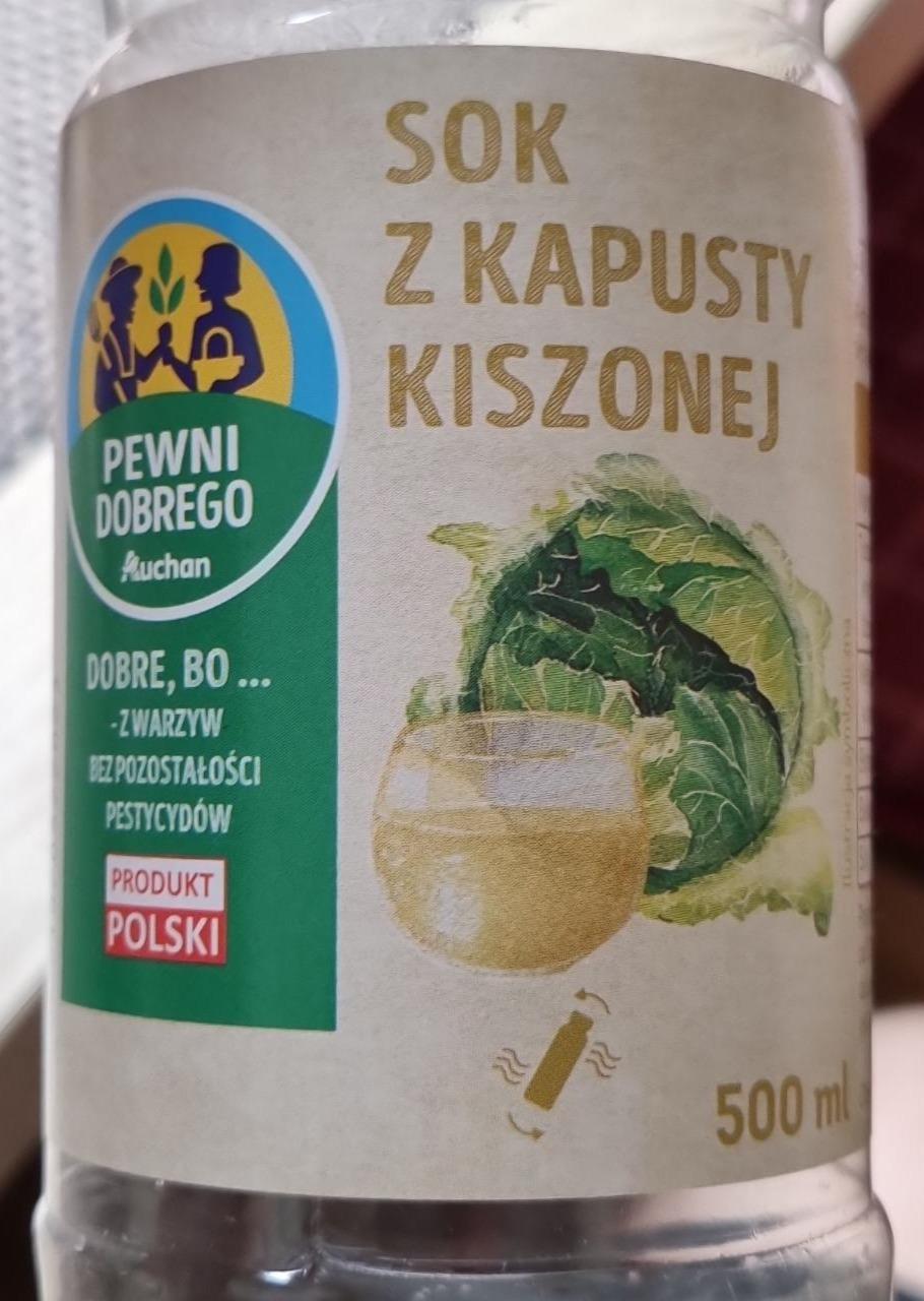 Zdjęcia - Sok z kapusty kiszonej Pewni Dobrego Auchan