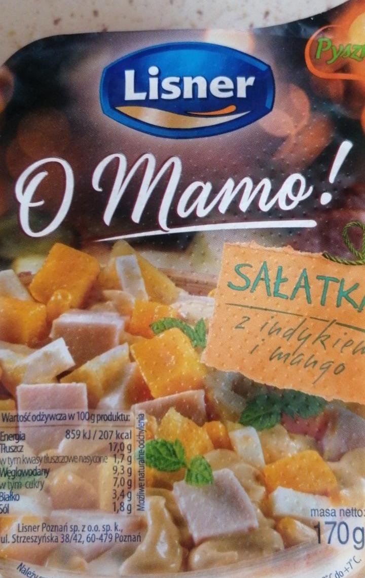 Zdjęcia - O Mamo! Sałatka z indykiem i mango Lisner