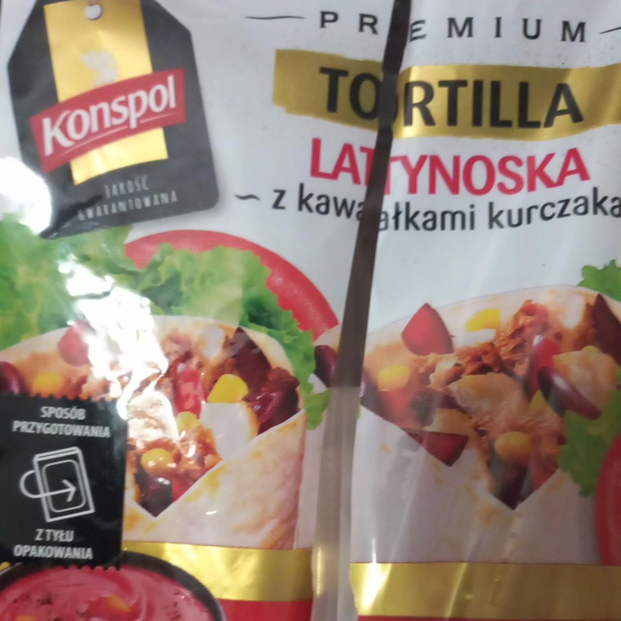 Zdjęcia - Tortilla latynoska z kawałkami kurczaka Konspol