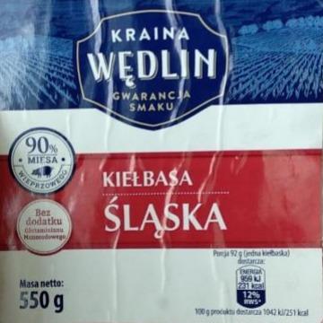 Zdjęcia - Kiełbasa Śląska Kraina Wędlin