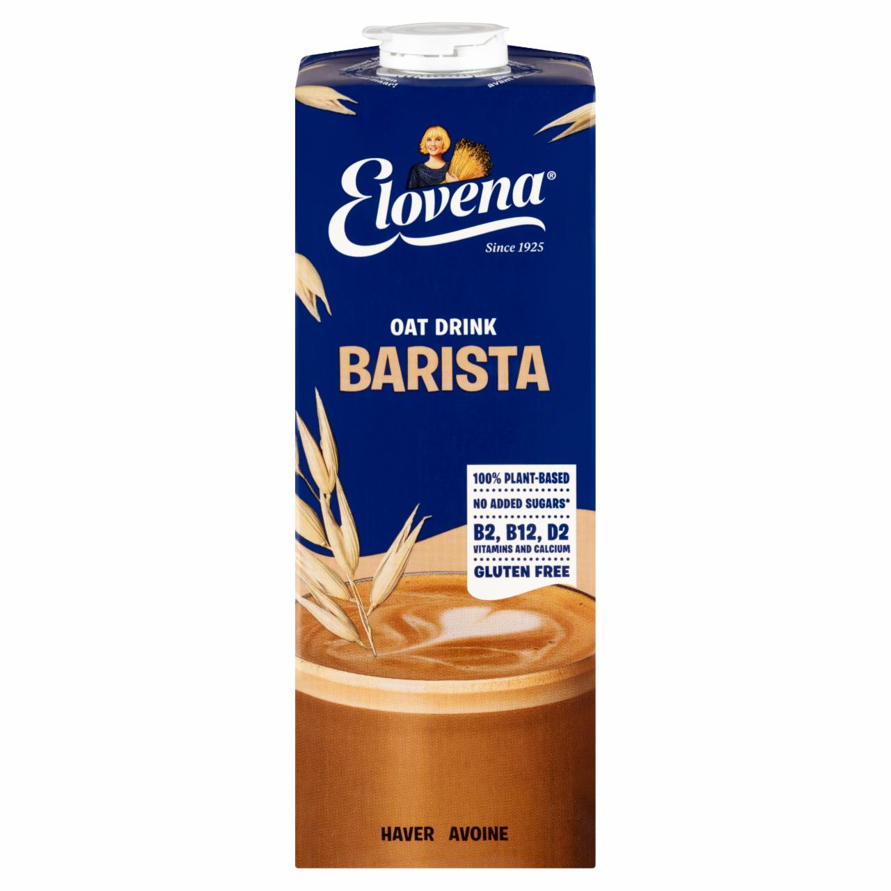 Zdjęcia - Elovena Barista Napój owsiany do kawy 1 l