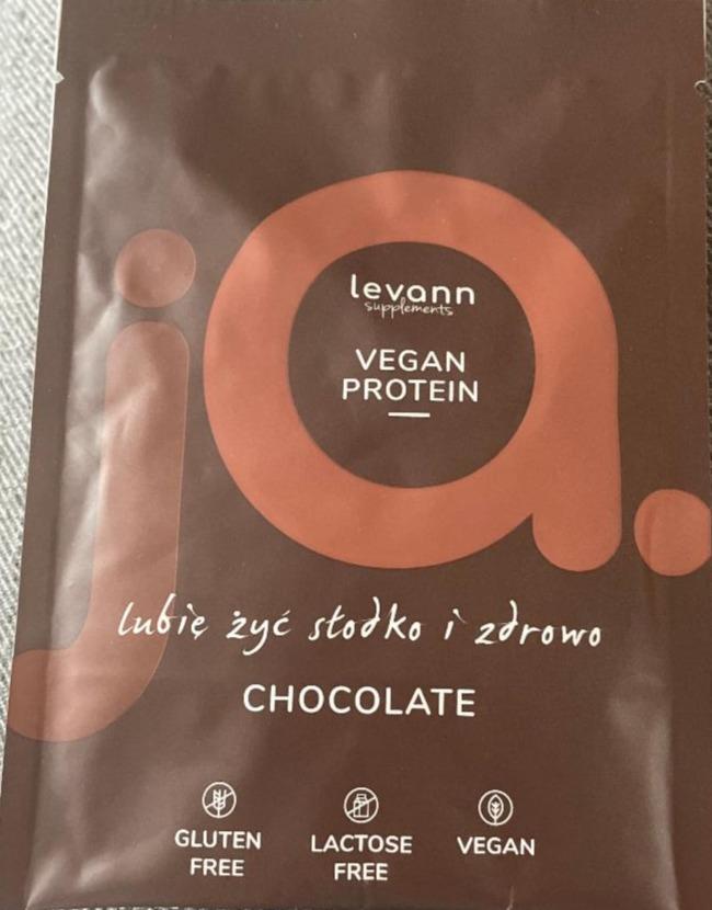 Zdjęcia - Vegan protein chocolate Levann Supplements