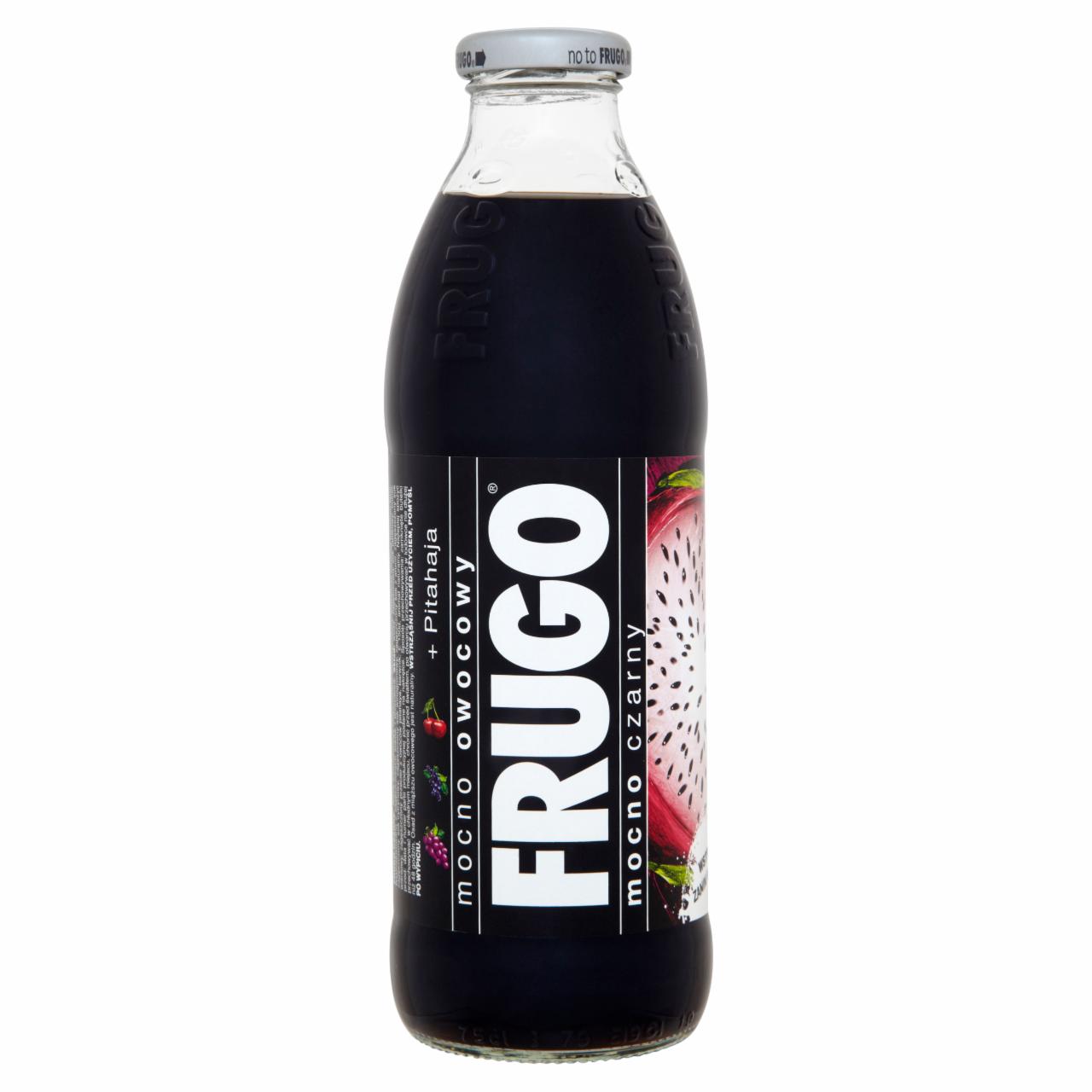 Zdjęcia - Frugo Czarne Napój wieloowocowy niegazowany 750 ml