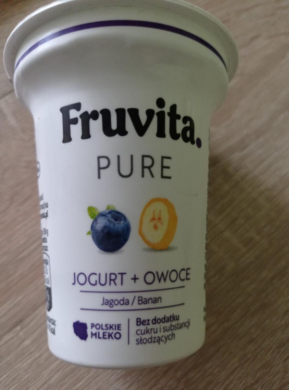 Zdjęcia - Fruvita Pure jagoda banan