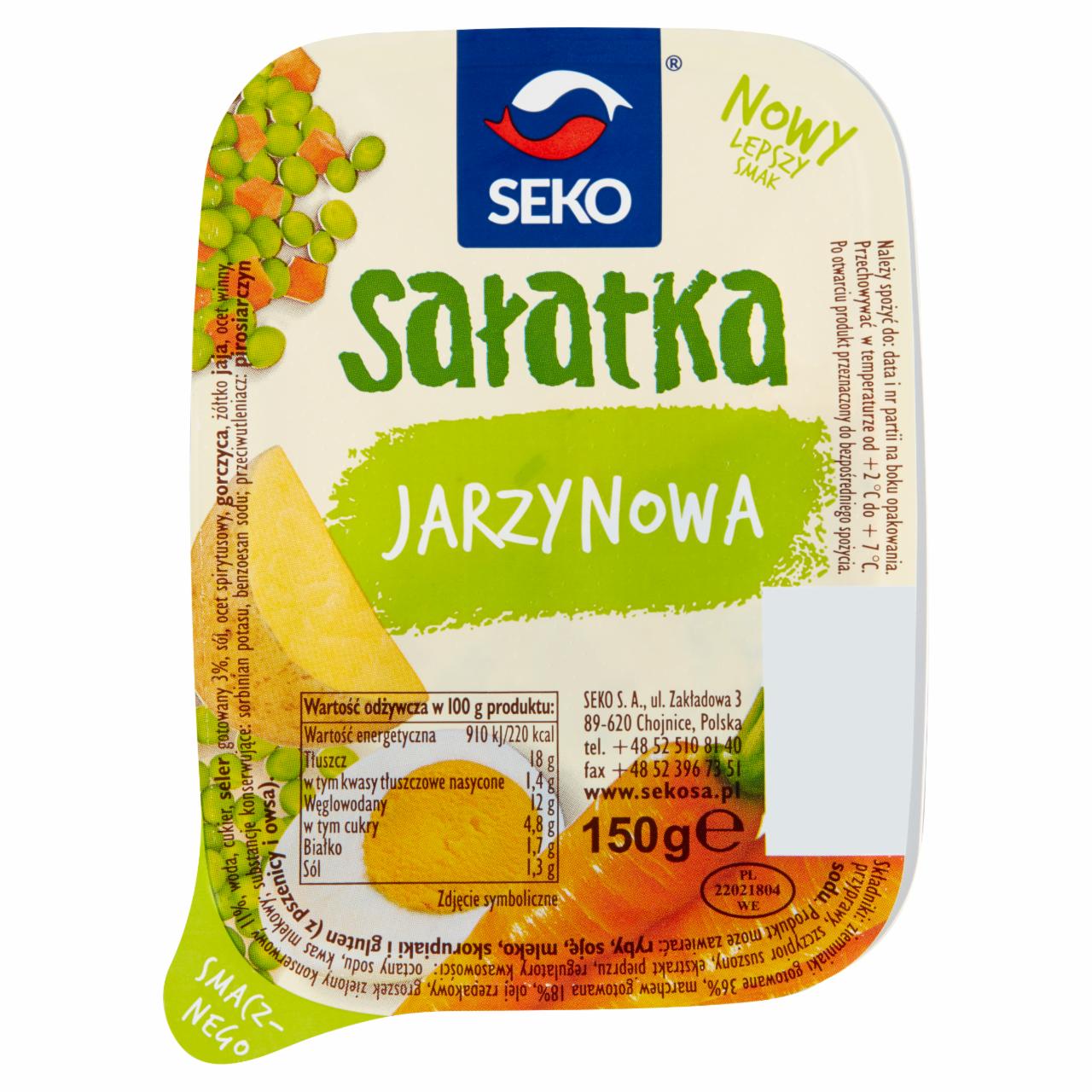 Zdjęcia - SEKO Sałatka jarzynowa 150 g