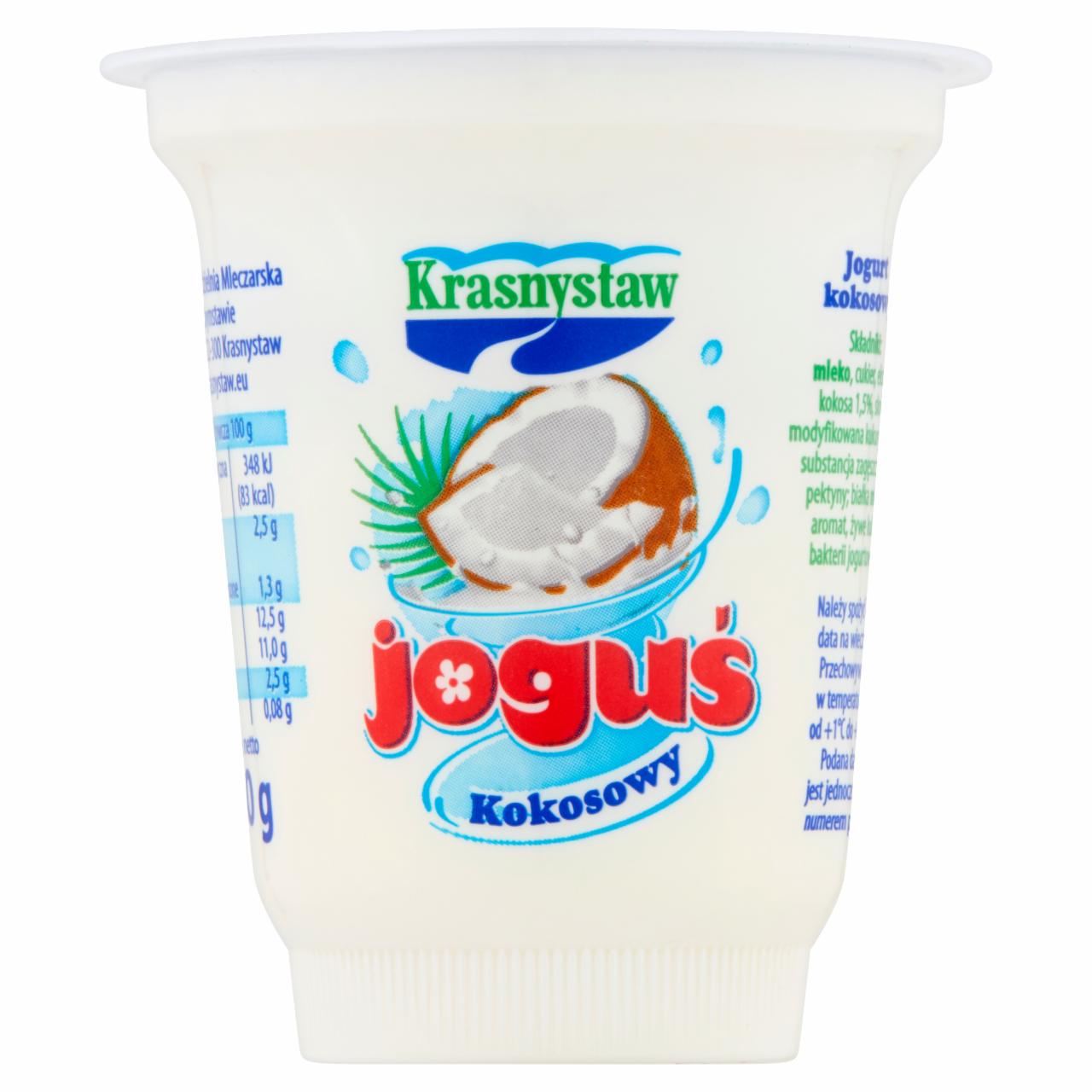 Zdjęcia - Krasnystaw Joguś Jogurt kokosowy 150 g