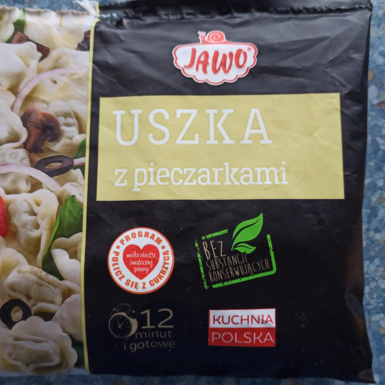 Zdjęcia - Uszka z pieczarkami Jawo