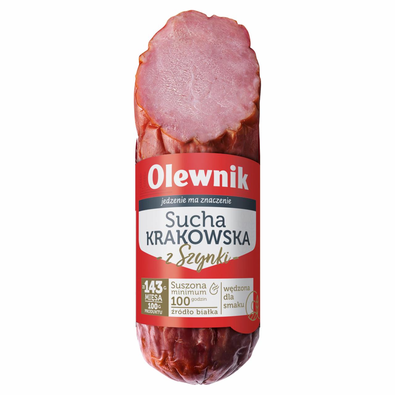 Zdjęcia - Olewnik Sucha krakowska z szynki 255 g