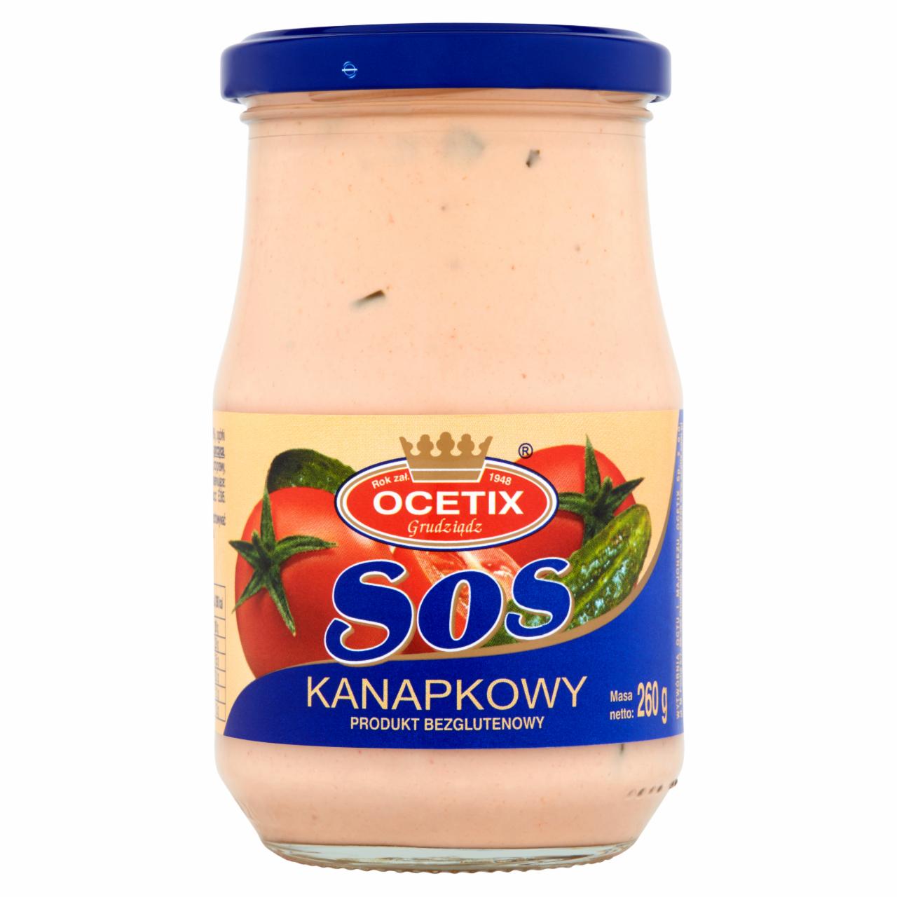 Zdjęcia - Ocetix Sos kanapkowy 260 g