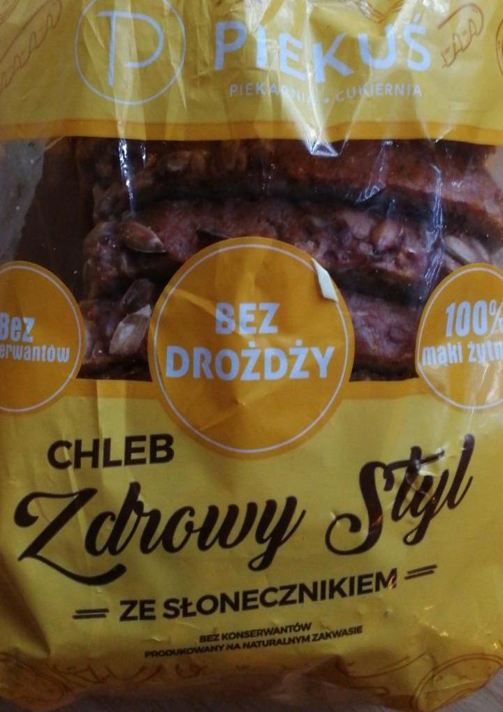 Zdjęcia - Chleb zdrowy styl ze słonecznikiem piekuś