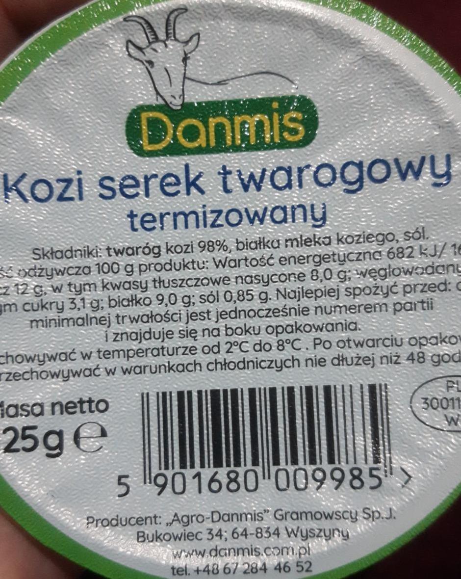 Zdjęcia - Serek Kozi twarogowy Danmis