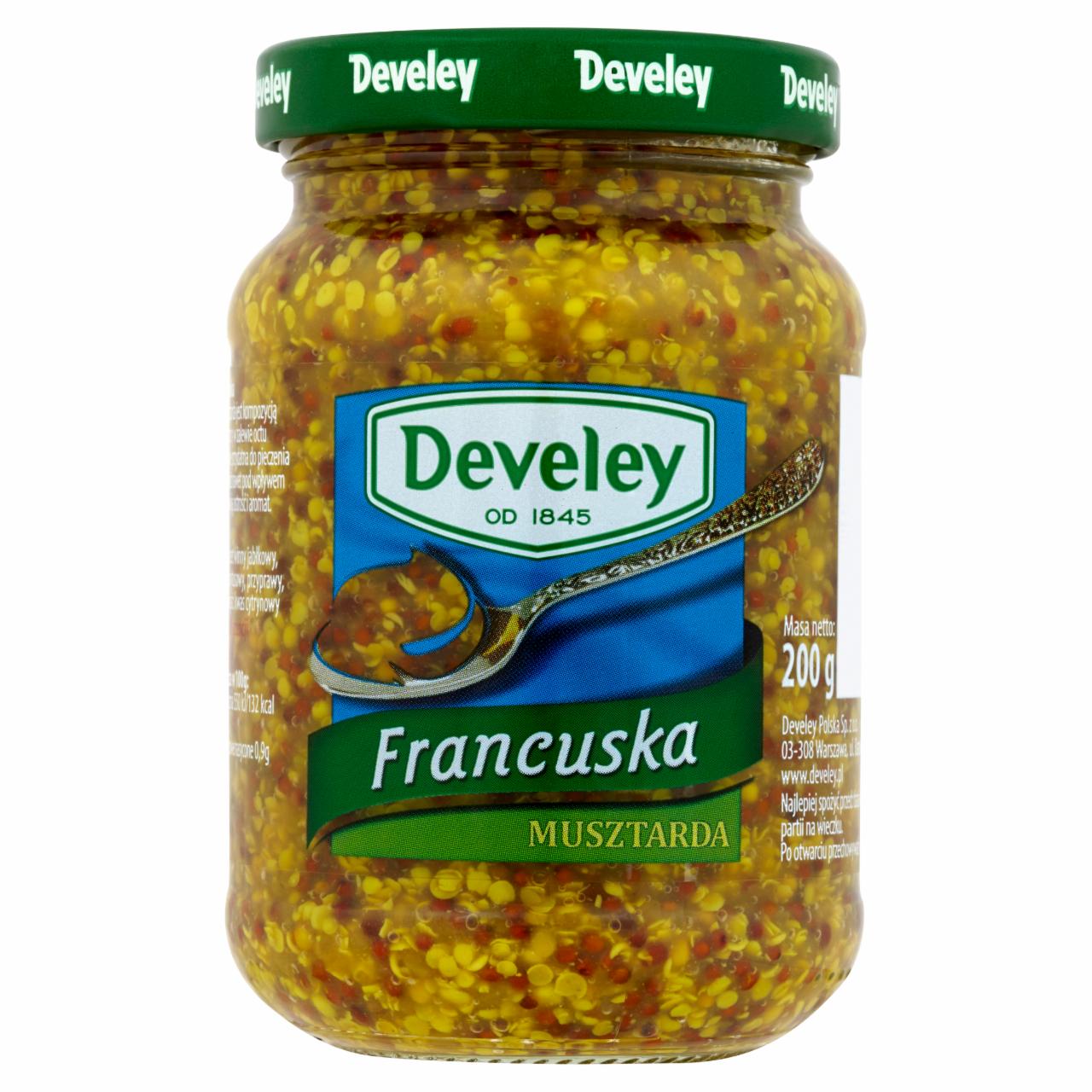 Zdjęcia - Develey Musztarda francuska 200 g