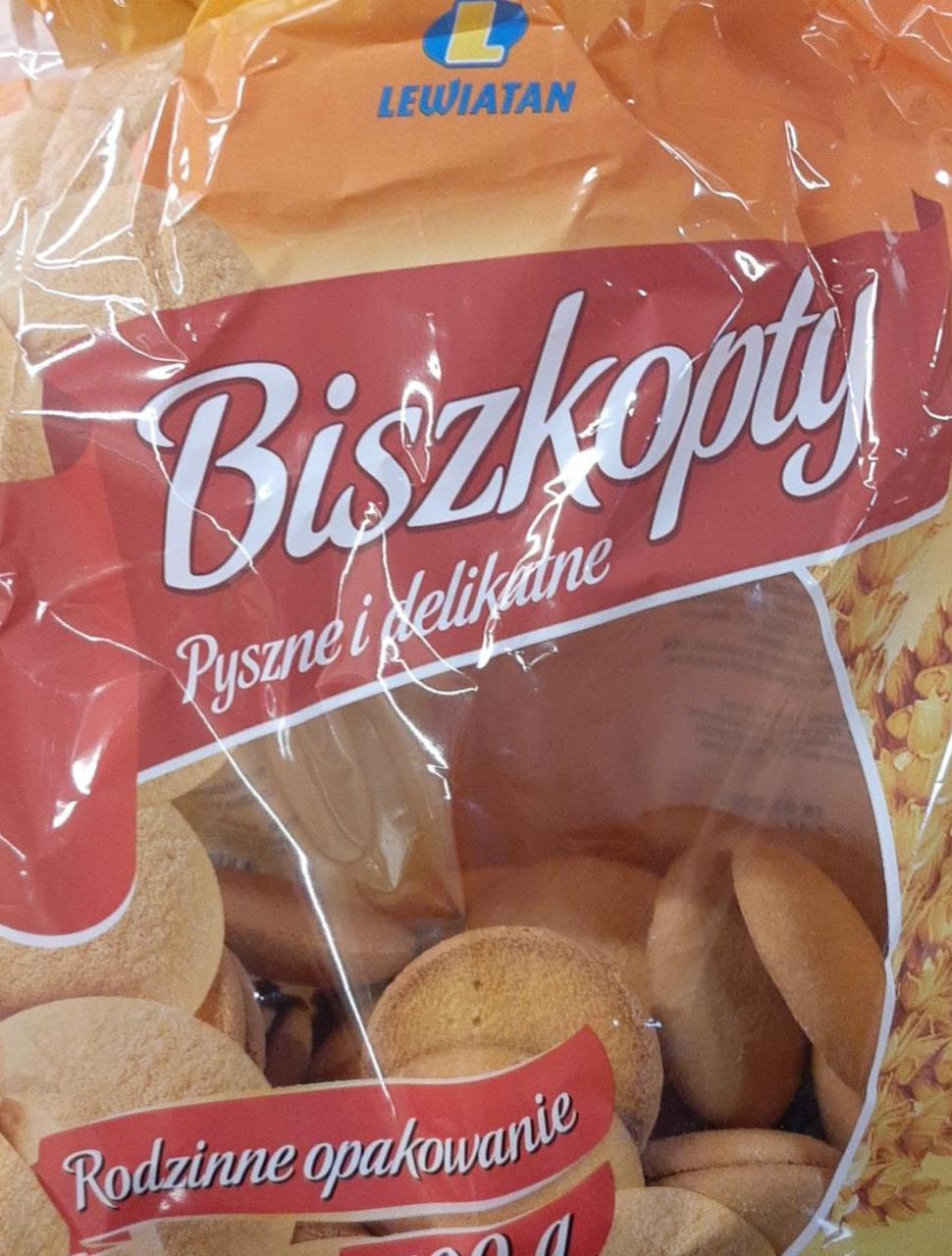 Zdjęcia - Biszkopty pyszne i delikatne Lewiatan