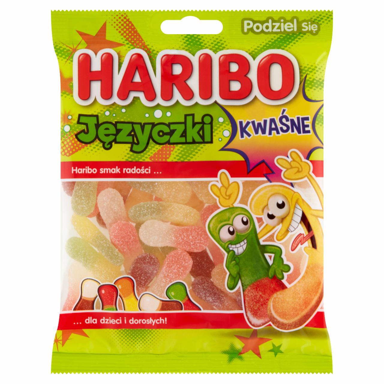 Zdjęcia - Języczki Żelki o smaku owocowym kwaśne 175 g Haribo