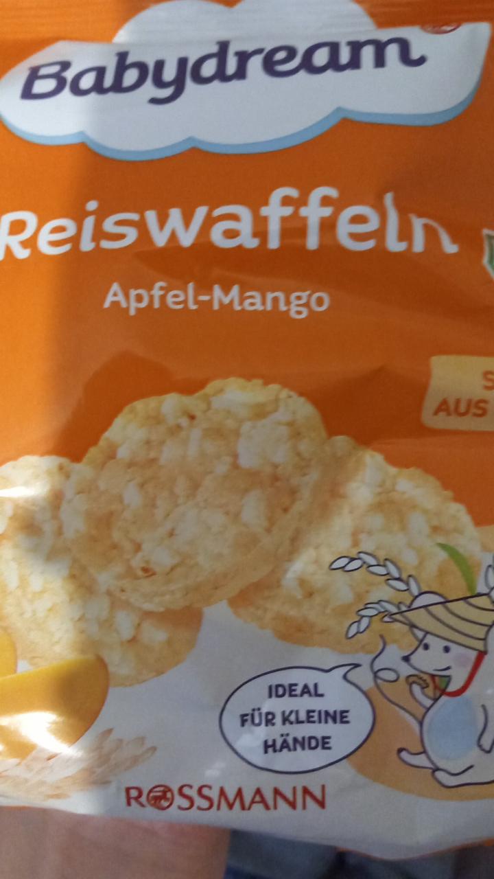 Zdjęcia - reiswaffeln apel mango Babydream