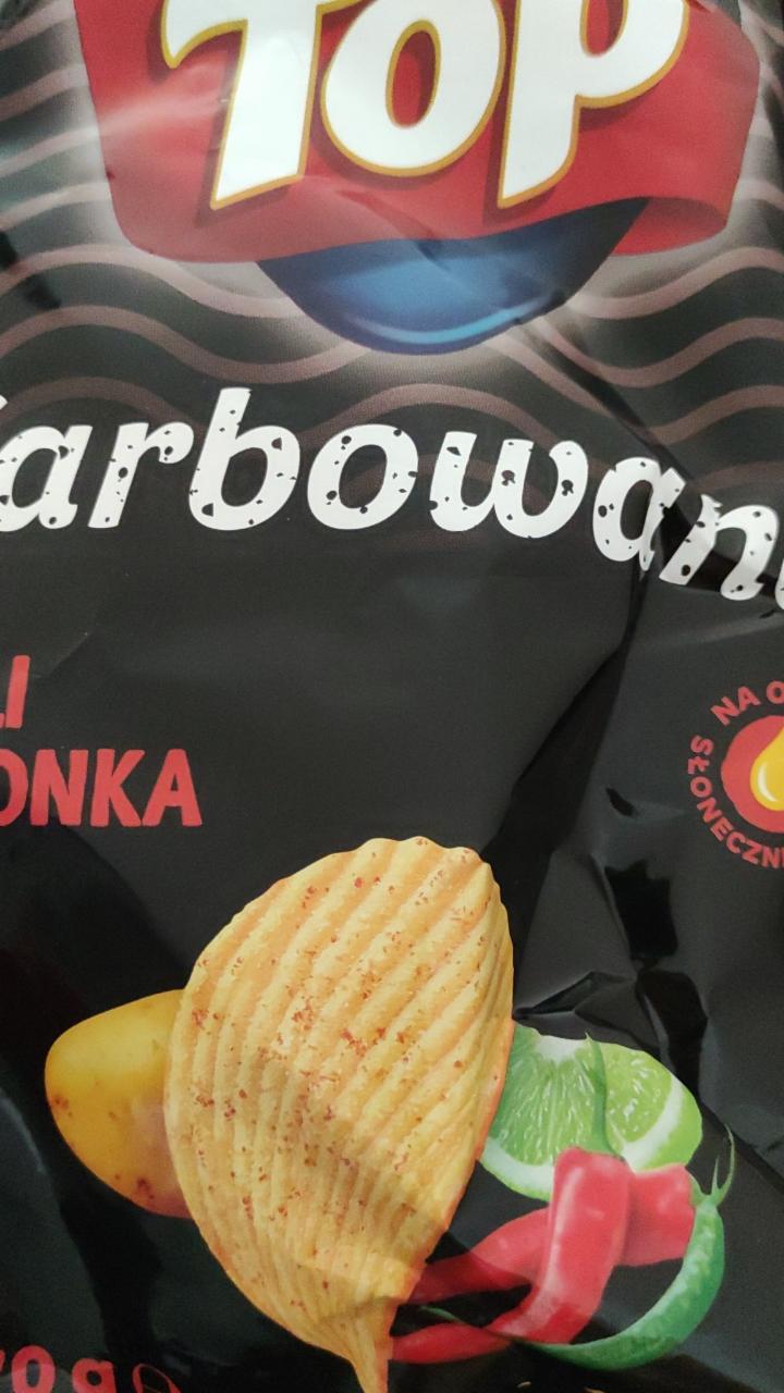 Zdjęcia - Top Karbowane Chili Limonka