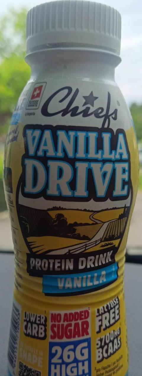 Zdjęcia - Vanilla drive protein drink vanilla Chiefs