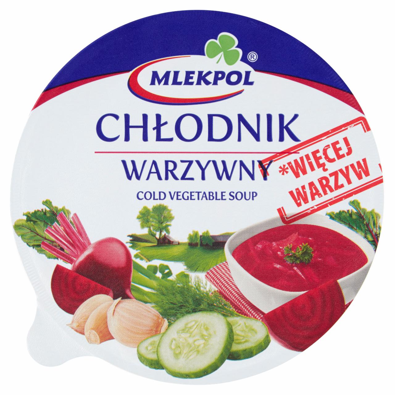 Zdjęcia - Mlekpol Chłodnik warzywny 380 g