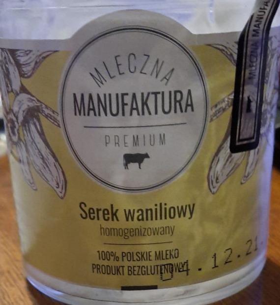 Zdjęcia - Serek waniliowy homogenizowany Mleczna Manufaktura