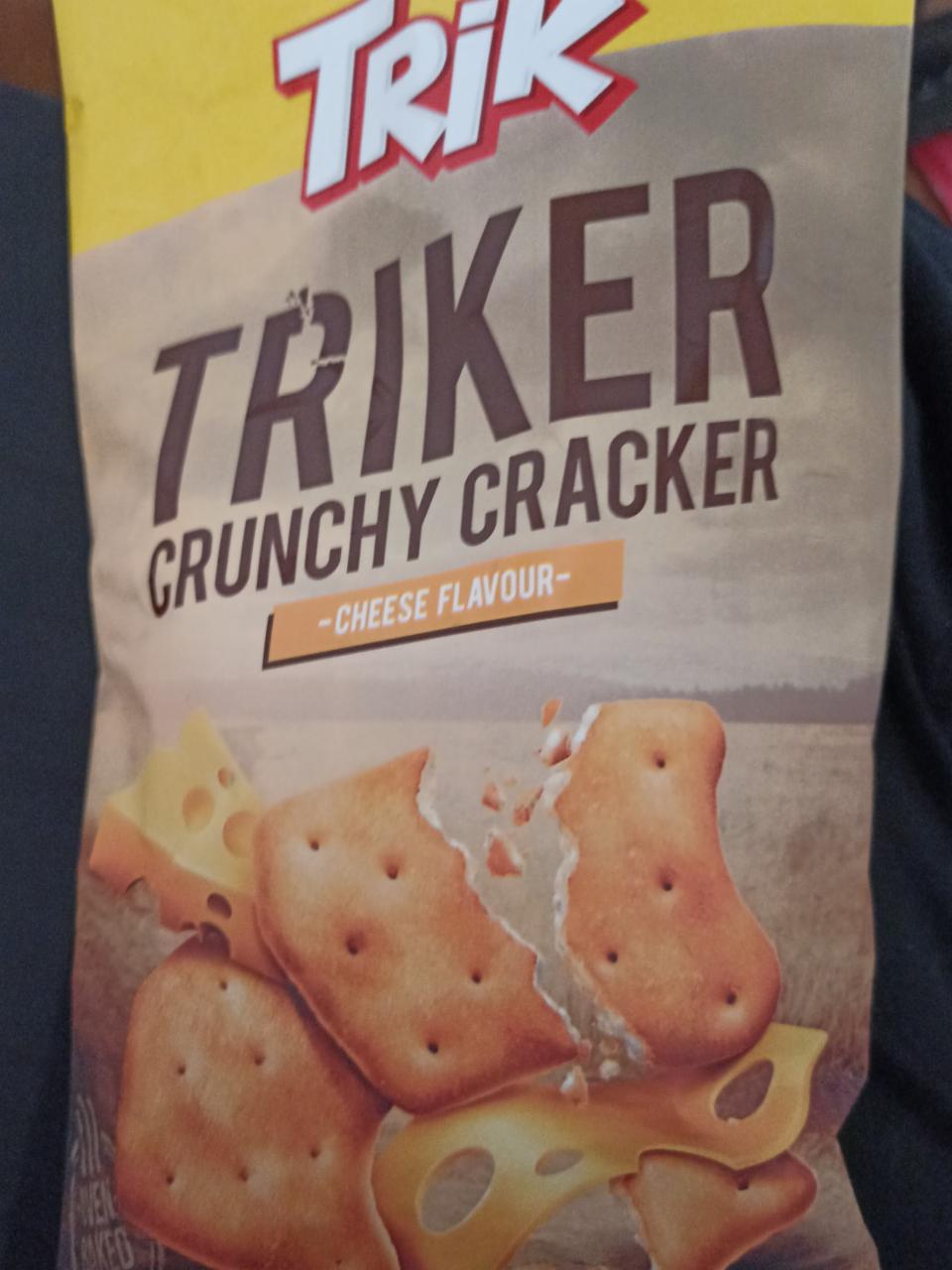 Zdjęcia - TRIKER CRUNCHY CRACKER CHEESE FLAVOUR trik