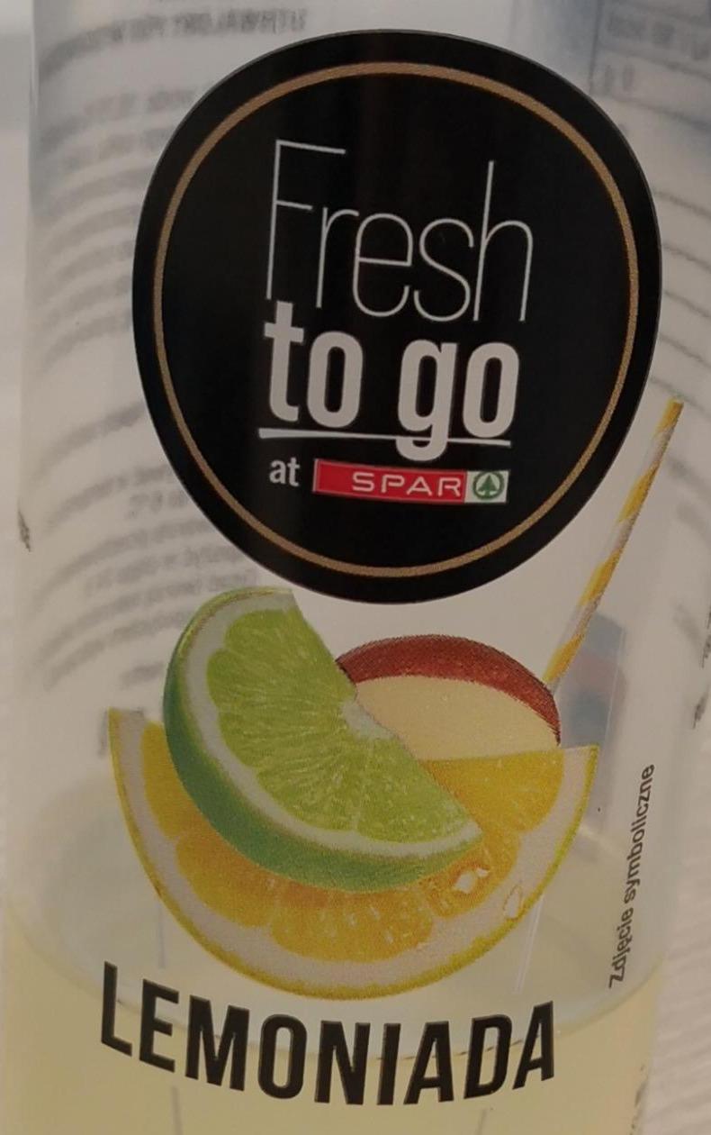 Zdjęcia - Fresh to go lemoniada jabłko limonka cytyna Spar