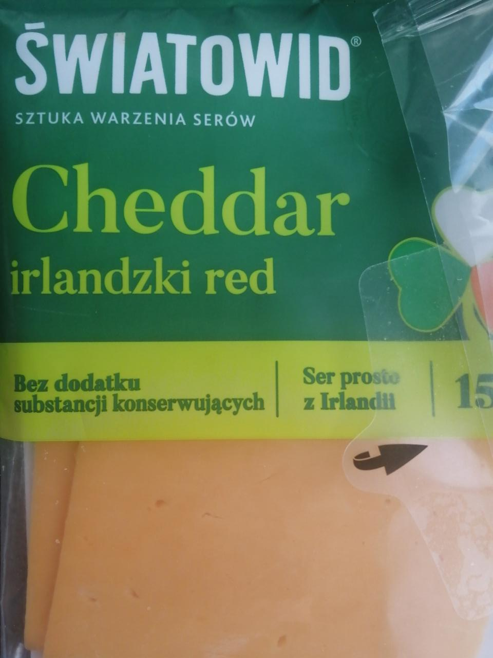 Zdjęcia - ser cheddar irlandzki red Światowid