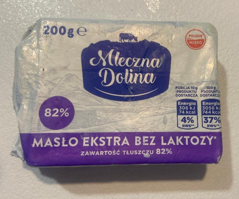 Zdjęcia - Masło ekstra bez laktozy Mleczna Dolina