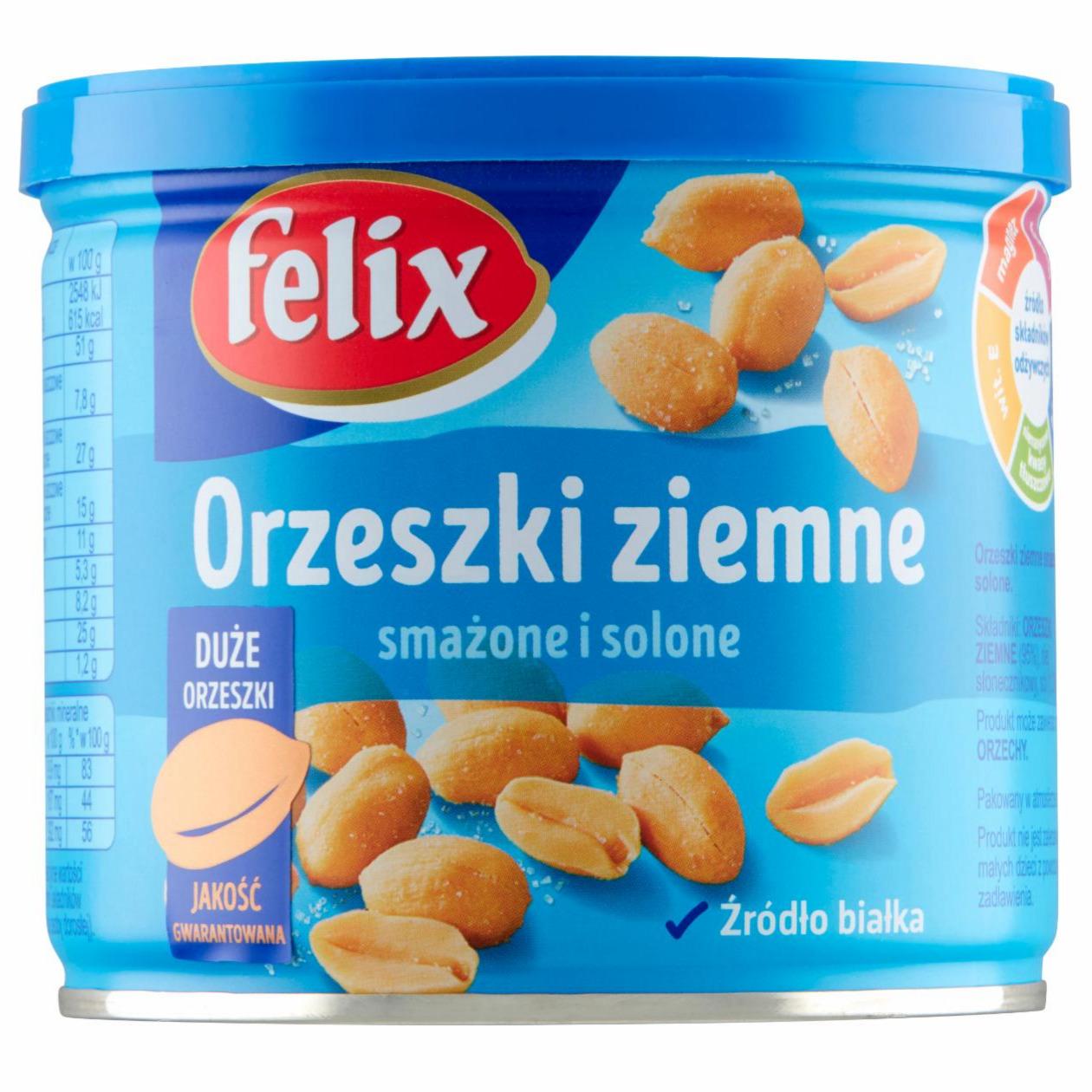 Zdjęcia - Orzeszki ziemne smażone i solone Felix