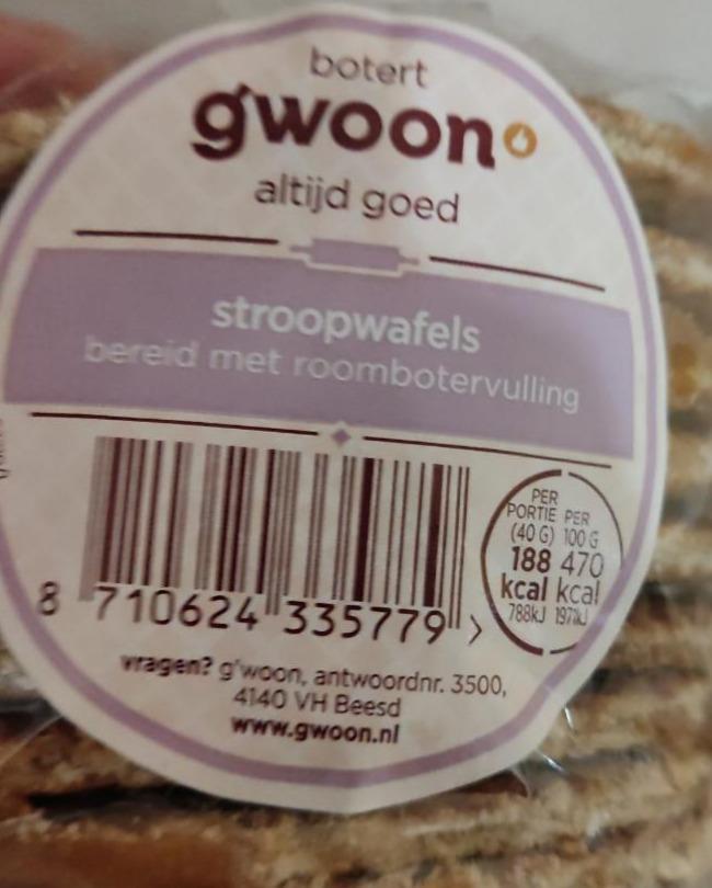 Zdjęcia - botert gwoon altijd goed stroopwafels