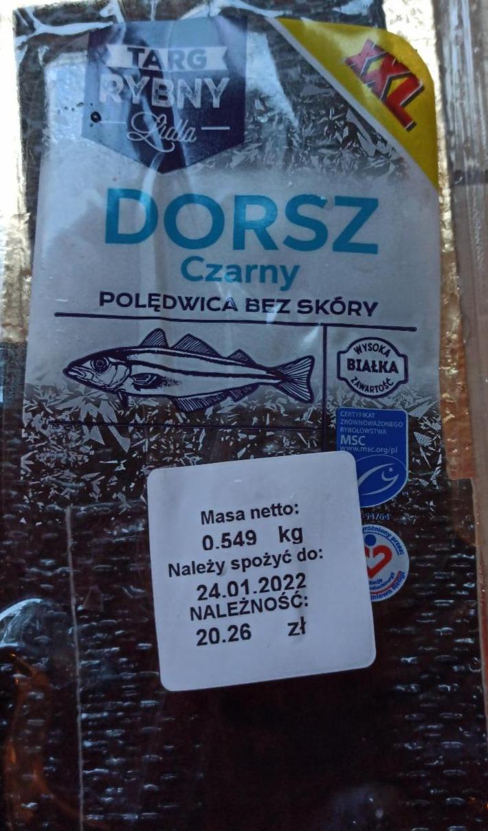 Zdjęcia - Dorsz czarny polędwica bez skóry Targ Rybny