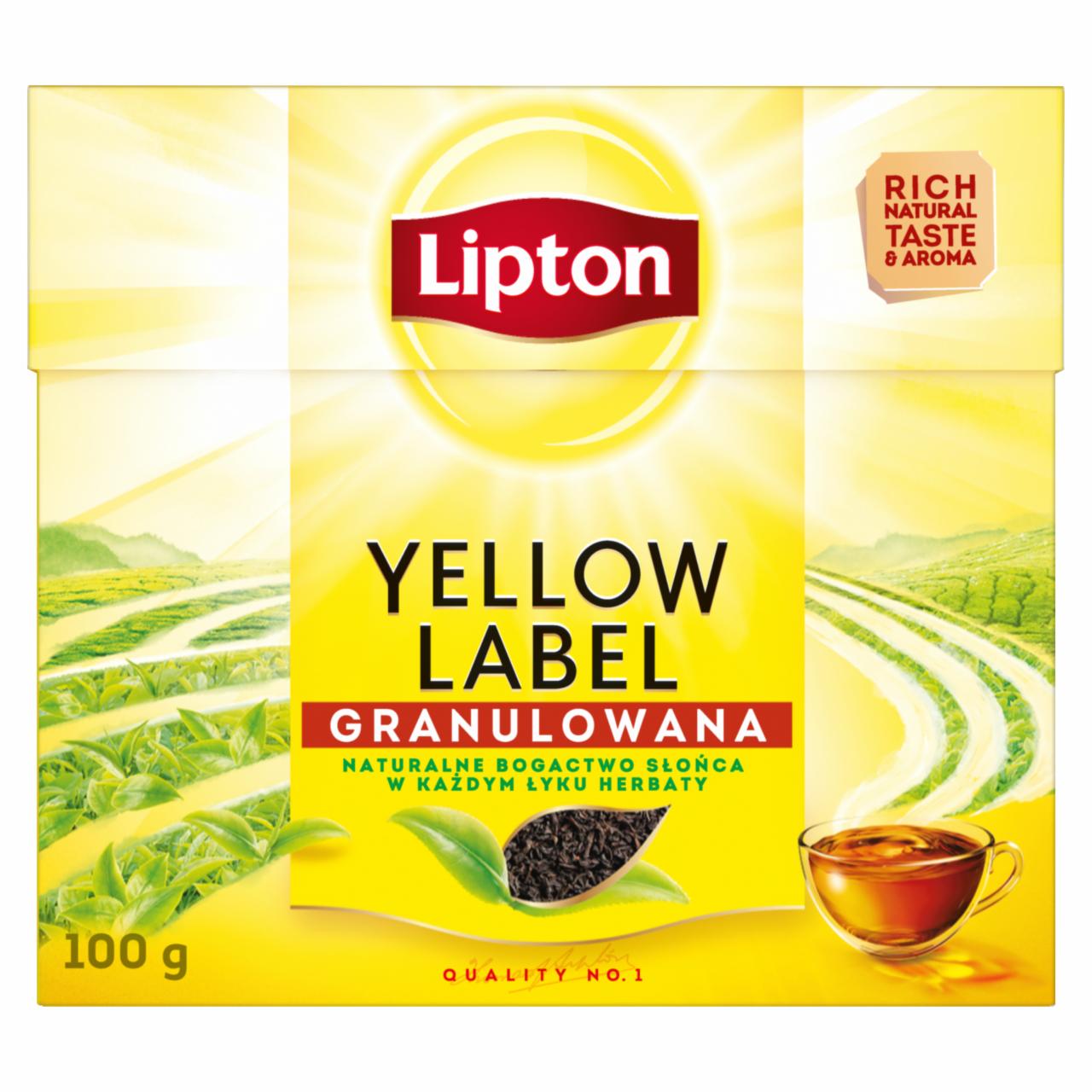 Zdjęcia - Lipton Yellow Label Herbata granulowana 100 g