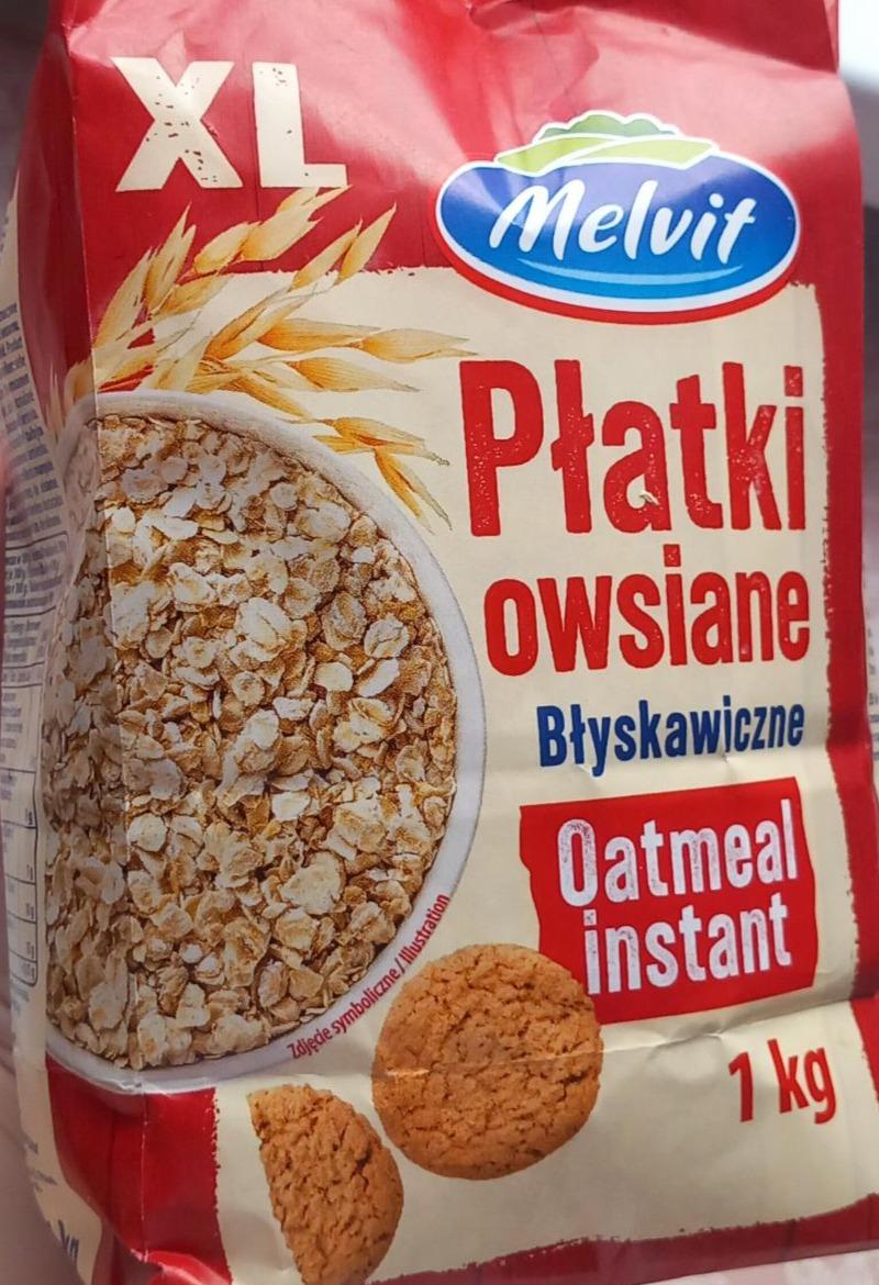 Zdjęcia - płatki owsiane błyskawiczne XL Melvit