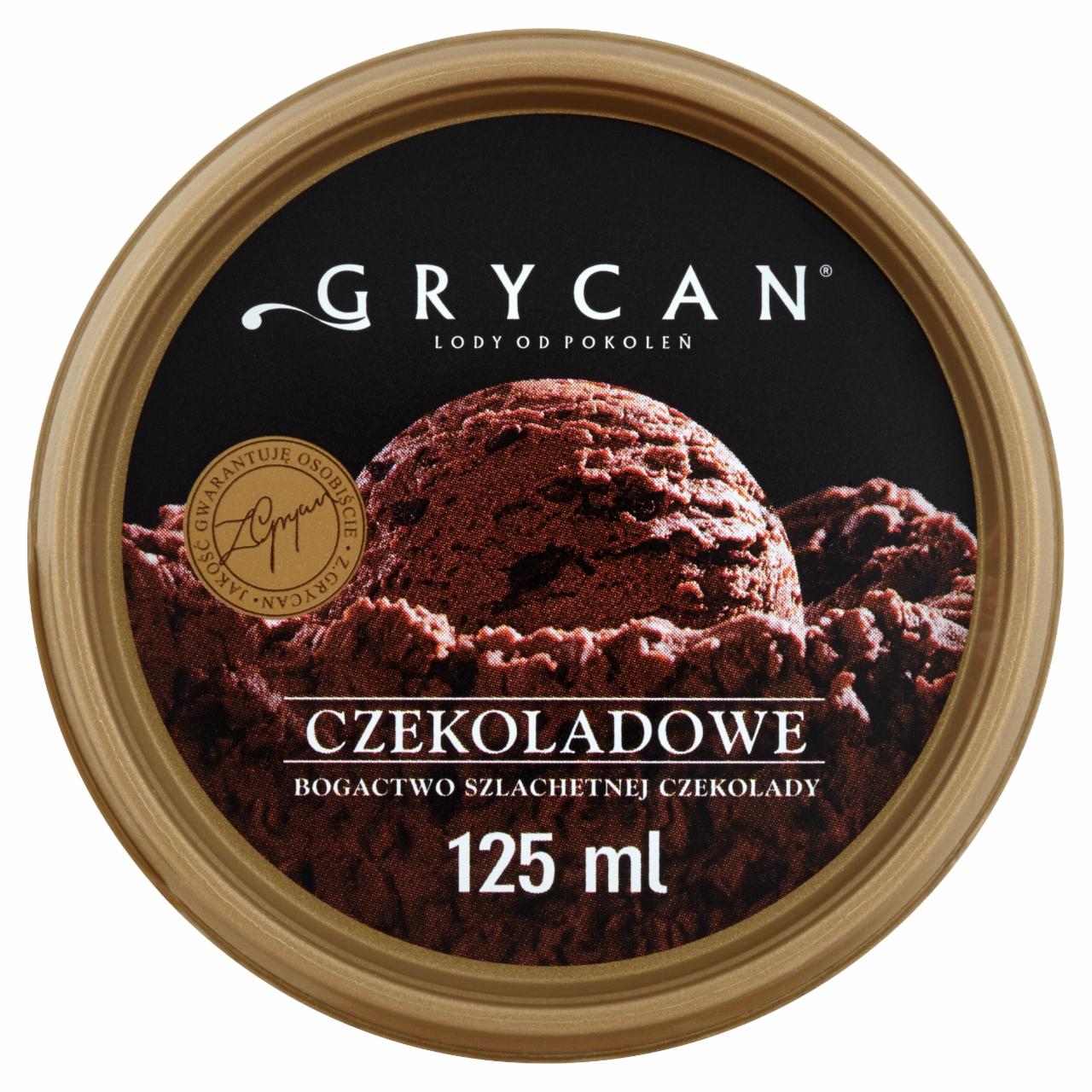 Zdjęcia - Grycan Lody czekoladowe 125 ml