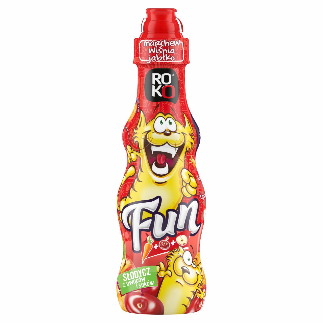 Zdjęcia - Roko Fun Marchew Wiśnia Jabłko Napój wieloowocowo-marchwiowy 330 ml